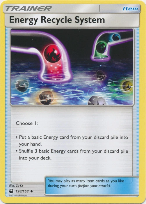 4x Pokemon TCG Celestial Storm Energy Recycle System 128/168 Uncommon Trainer  - Image 1 of 1
