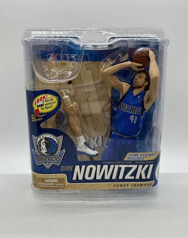 Dirk Nowitzki Dallas Mavericks NBA Basketball Series 21 McFarlane!!! Cover