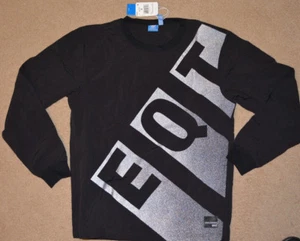 Adidas Men's EQT Nylon Crew Pull Over Jacket Black Size Small BQ2051 - Picture 1 of 5