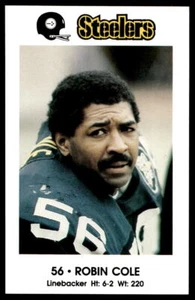1983 Pittsburgh Steelers Police Robin Cole Pittsburgh Steelers NR-MINT - Picture 1 of 2