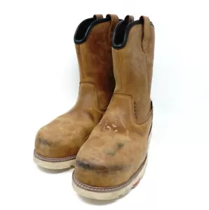Brunt Bolduc 9” Waterproof Composite Toe Brown Leather Work Boots Men’s Size 10 - Picture 1 of 12