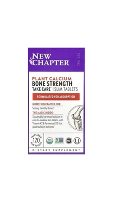 New Chapter Bone Strength Take Care Slim Tablets - 120 Count - Exp 1/26 - Image 1 of 3