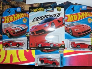 2025 HOT WHEELS PREMIUM FERRARI LAFERRARI, F-40 -365-COMPETIZONE- SF90 STRADALE - Bild 1 von 13
