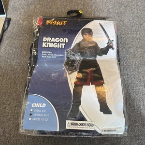 Spirit Dragon Battle Knight Kinder NEU Halloween Kostüm 8-10 Medium $5 Versand! - Bild 1 von 7