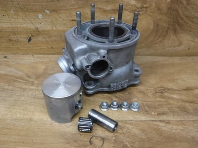 1993 Yamaha YZ125 YZ 125 OEM Factory Cylinder Jug Barrel W Wiseco Piston 57 mm - Image 1 of 4