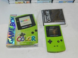 Nintendo Game Boy Color Kiwi System COMPLETE CIB TESTED - Picture 1 of 7