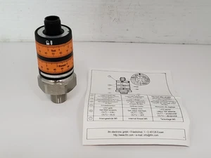 IFM EFECTOR PK6224 PRESSURE SWITCH W/INTUITIVE SWITCH POINT SETTING PNP NNB - Picture 1 of 8