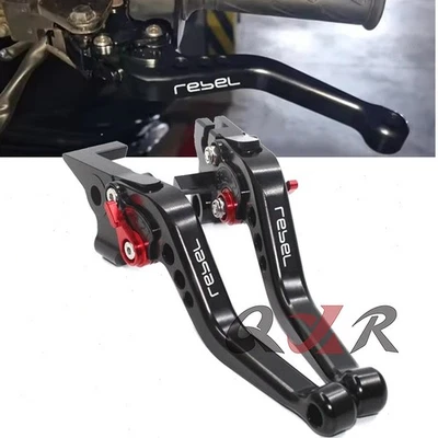 For Honda Rebel 300 Rebel500 CMX300 CMX500 Short Brake Clutch Levers 2018-2025 - Image 1 of 4