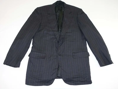 Traje Chaqueta Ari Boston Loro Piana Super 150s Para Hombre A Rayas Talla 42 Largo Gris Foto 1 de 4