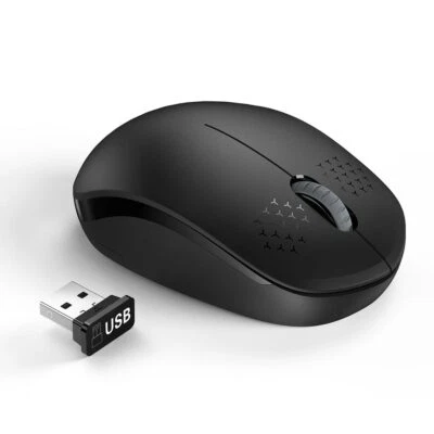 2.4ghz Wireless Cordless Optical Portable Mouse Mice For Laptop Desktop Notebook - Image 1 of 4
