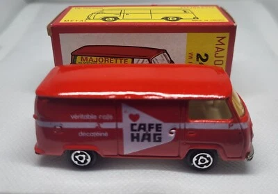 Autobús VW Majorette 244, en caja de papel Foto 1 de 4