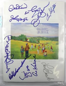 1993 Baseball HOF Autographed Magazine The Dream Multi Signed Program JSA LOA - Picture 1 of 10