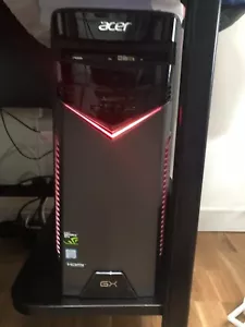 Acer Aspire GX-781 Intel Core i5-7400 3.0GHz Quad Core Gaming PC - Windows 10 - Picture 1 of 2