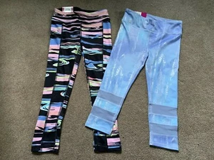 NWT - 2 Pairs Girls So Brand Hi Rise Active Leggings - Size 4/5 - Picture 1 of 11