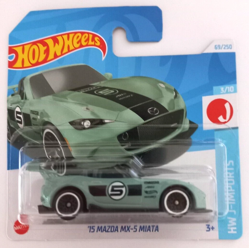 Hot Wheels - '15 Mazda MX-5 Miata - HW J-Imports - HW2205 - Immagine 1 di 1