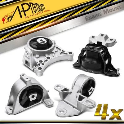 4x Engine Motor & Transmission Mount for Chrysler Town & Country Dodge Caravan - Imagen 1 de 4