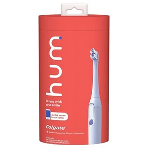 hum by Colgate Smart Elektrische Zahnbürste Set, Wiederaufladbare Schallzahnbürste... - Bild 1 von 8