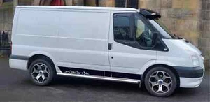 Ford Transit Custom Transit Mk6 Mk7 Graphics Mountain Rear Door Camper - Bild 1 von 4