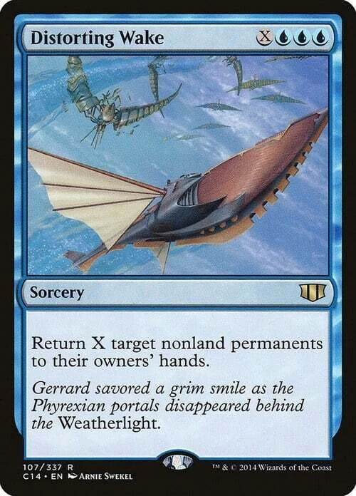 Magic The Gathering MTG DISTORTING WAKE Commander 2014 NM Near Mint - Image 1 of 1