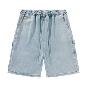 Vintage Denim Short Herren Sommer Overknee fünf oder sechs Punkte Shorts Hose - Bild 1 von 7
