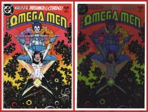 Omega Men #3 Faksimile A & B Foil Variant Set 2 DC (1st APP LOBO) 2023 NM- NM - Bild 1 von 7