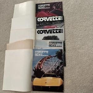 CORVETTE NEWS 1977 - 5 Magazines - Picture 1 of 6