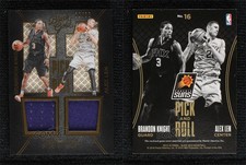 2015-16 Panini Black Gold Pick and Roll /99 Alex Len Brandon Knight #16