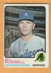 Bill Russell Los Angeles Dodgers 1973 Topps #108 Pittsburg Kansas - Picture 1 of 2