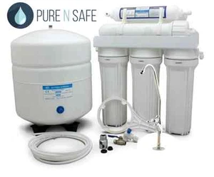 6 stages undersink RO reverse osmosis water filter system with alkaline filter - Foto 1 di 1
