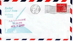 NIKE-APACHE, WALLOPS ISLAND, VA 1966 FDC12103 - Picture 1 of 1