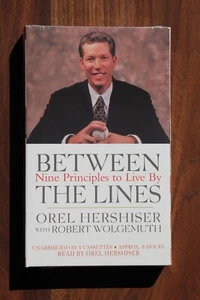 Between the Lines 9 Principles to Live By by Orel Hershiser Audio Cassette - NEW - Bild 1 von 5