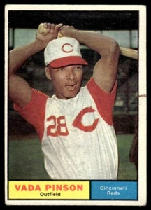 1961 Topps Vada Pinson Cincinnati Reds #110 - Picture 1 of 2