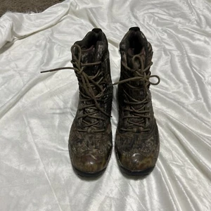 Cabelas Camo Hunting Boots 81-2720 Vibrant Ultra Dry Plus Men’s Sz 10 D Hiking - Picture 1 of 17