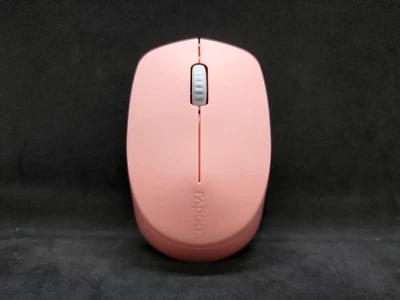 Rapoo M100 Wireless 2.4GHz/Bluetooth Optical Mouse - PINK - Image 1 of 4