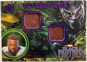 Marvel Black Panther 2018, Winston Duke (M’Baku) Costume Relic Card KM-MB