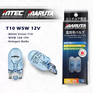 MTEC / MARUTA T10 W5W 194 168 White Vision Haloegn Bulb Made in Japan - Picture 1 of 4