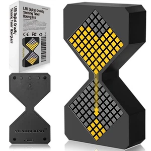 LED Digital Electronic Hourglass Gravity Sensing Timer, 1-30 Minutes Sand Tim... - Picture 1 of 7