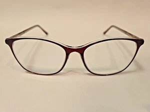 Gafas de diseño Via Spiga ALTEA 910 borgoña/transparentes 54-16-135 bisagras flexibles - Imagen 1 de 6