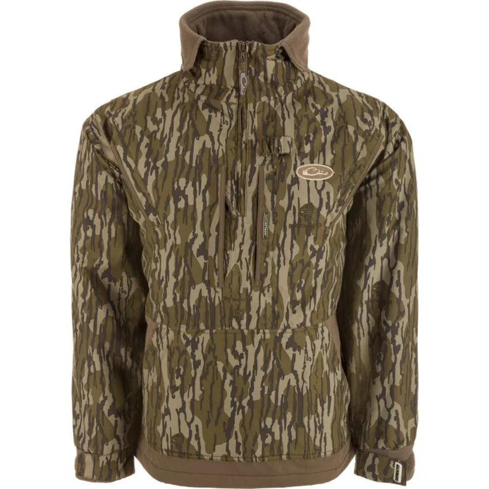 Drake Waterfowl MST Fleeced-Lined 1/4 Zip 2.0 - Mossy Oak Bottomland - XL - Image 1 of 1