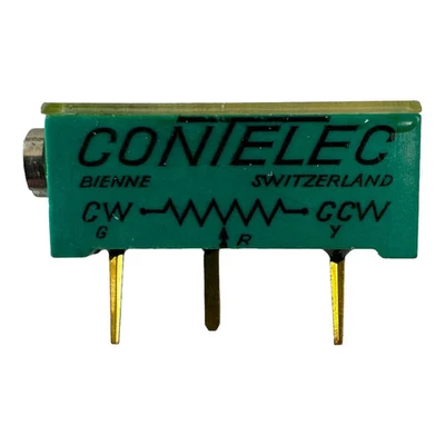 Contelec Potentiometer Multi-turn 5000 Ohms 5 kohm - Bild 1 von 2