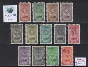 WC1_32962 VENEZUELA. 1948-50 REPUBBLICA Air Short Set. Sc. C256-C271. Gebraucht - Bild 1 von 1