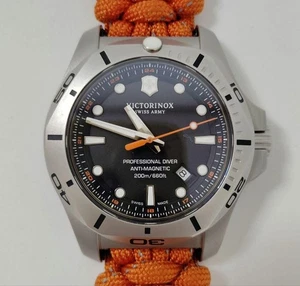 VICTORINOX I.N.O.X. 241845 Professional Diver Titanium Quartz Men's Watch - Picture 1 of 8