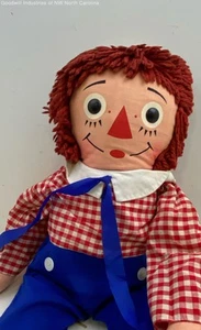 Raggedy Andy Puppe 31 Zoll Knickerbocker Toy Company - Bild 1 von 5