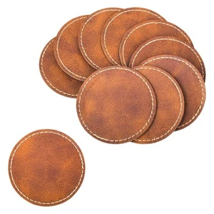 60 Pezzi Toppe Cappello Vuote Similpelle e Adesivo Pelle Artificiale4754 - Foto 1 di 7