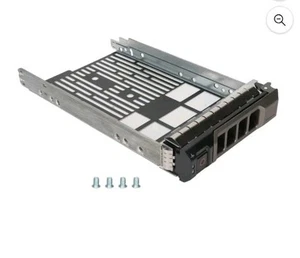 3.5" SAS SATA HDD Hard Drive Tray Caddy for Dell for PowerEdge R710 R610 R510 - Picture 1 of 4