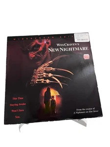 Wes Craven’s New Nightmare LaserDisc Widescreen Freddy Krueger Blockbuster Rent - Picture 1 of 6