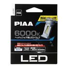 Piaa Headlight/Fog Lamp Led 6000K Controller-Less 12V 18/18W Hi3800/Lo3000Lm H4