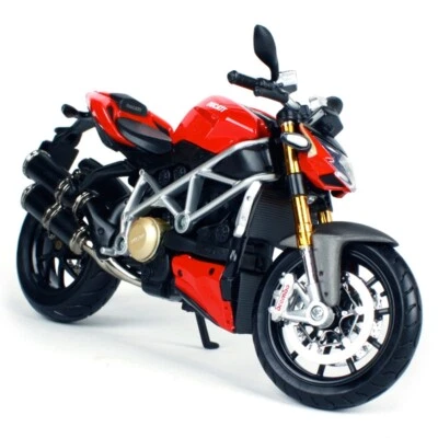 Maisto 1:12 Ducati Mod.Streetfighter S Alloy Motorcycle Model Collection toygift - Image 1 of 4