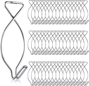 Drop Ceiling Clips Hanging Suspended Ceiling Hooks for Classrooms, Office, Party - Picture 1 of 7