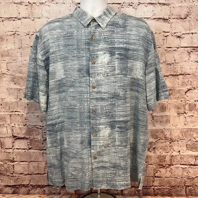 Camisa informal de vestir con botones de viscosa manga corta brezo para hombre Havanera talla XL Foto 1 de 4